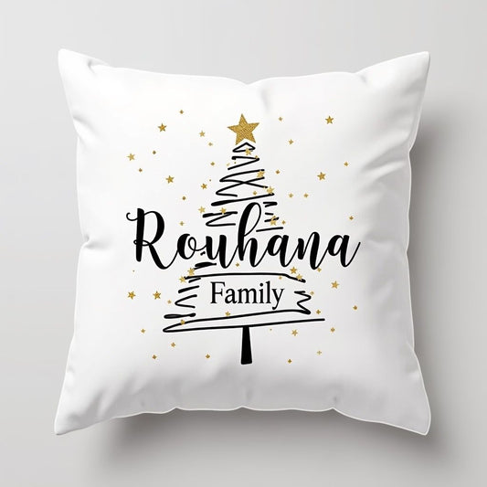 Family Christmas Pillows